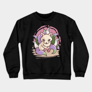 Genderqueer Cute Kitsune Crewneck Sweatshirt